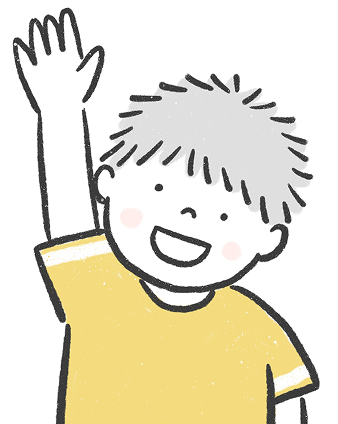 生徒のイラスト