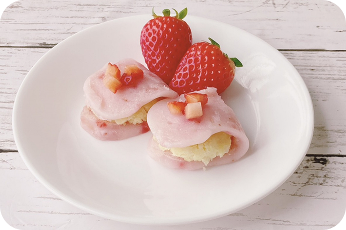 苺を使った離乳食