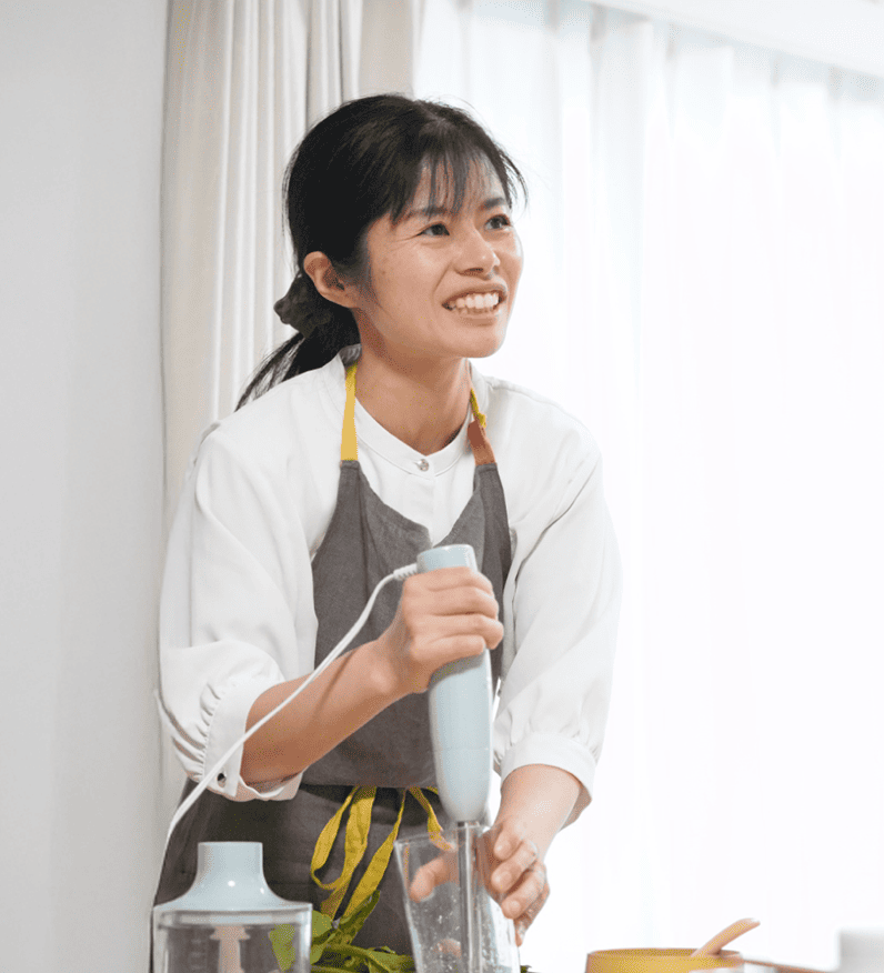 食と学ぶとの離乳食教室の住澤陽子