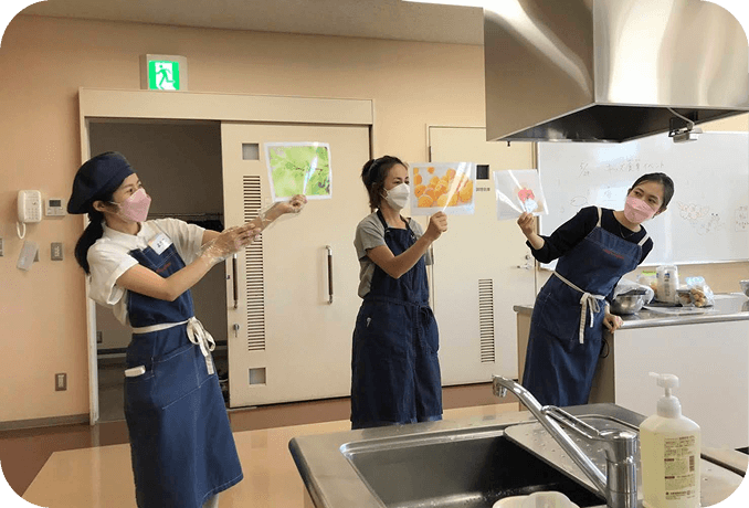 食育イベントの様子
